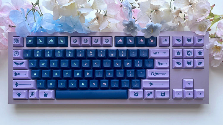 DSA Dark Magic Girl Keycaps | Keycaps by Mintlodica | KS-MG-NOVS Group Buy