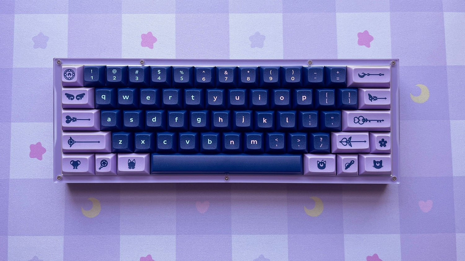 DSA Dark Magic Girl Keycaps | Keycaps by Mintlodica | KS-MG-NOVS Group Buy