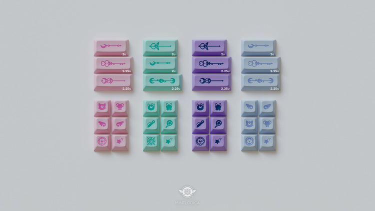 DSA Magic Girl Novelties Keycaps | Keycaps by Mintlodica | KS-MG-NOVS