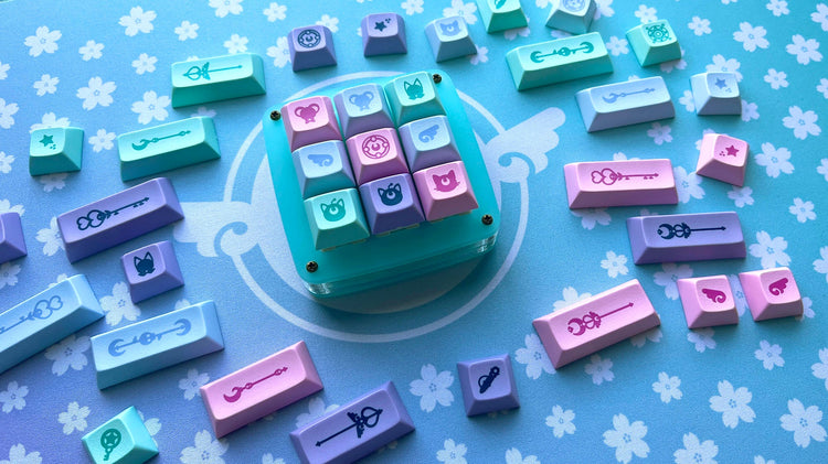 DSA Magic Girl Novelties Keycaps | Keycaps by Mintlodica | KS-MG-NOVS