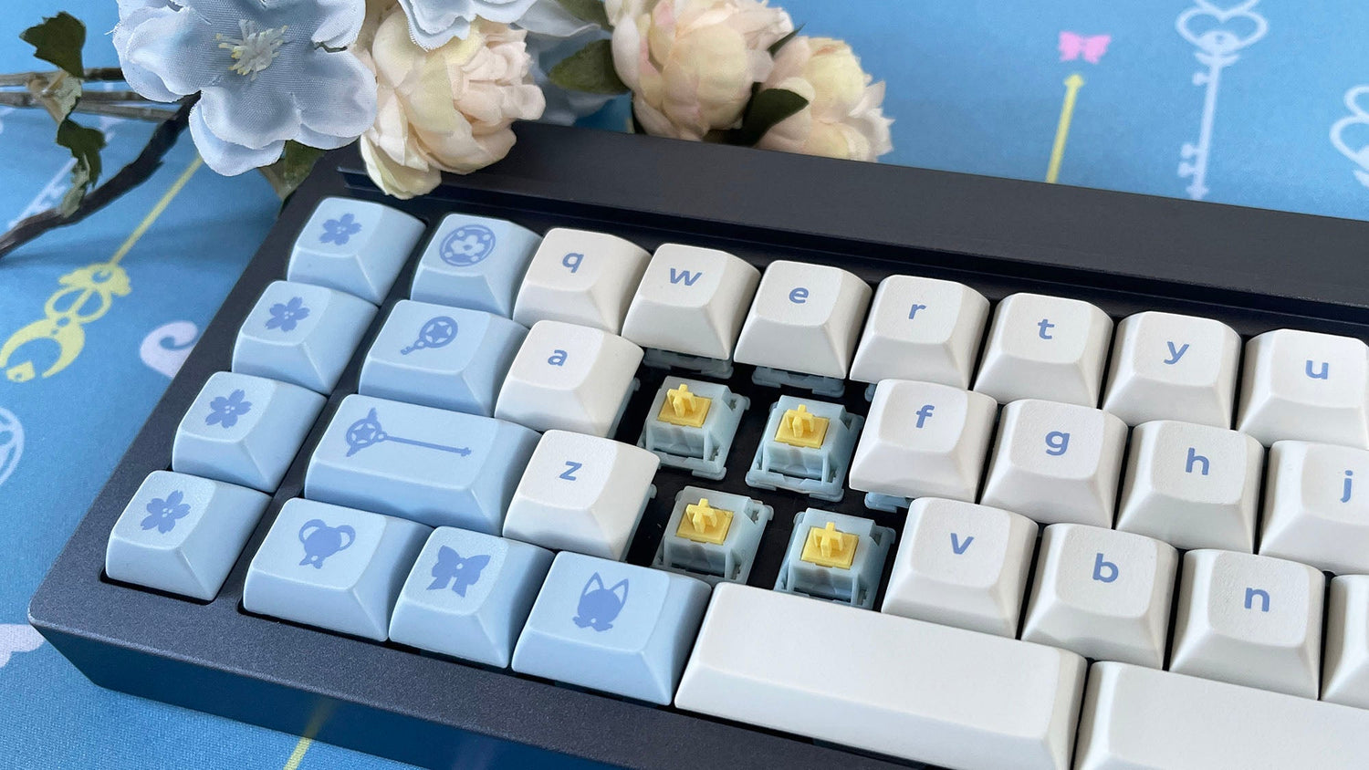 DSA Millennium Magic Girl Keycaps | Keycaps by Mintlodica | KS-MG-NOVS