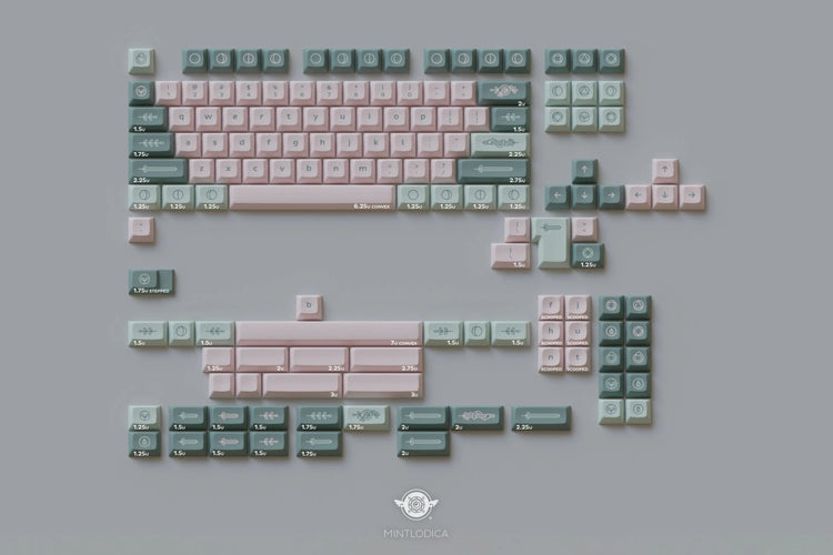 DSA Witch Girl Keycaps | Keycaps by Mintlodica | KS-WG-BK Group Buy