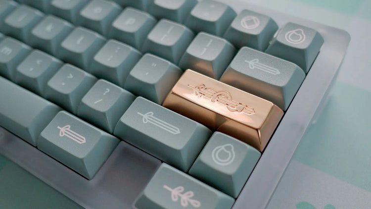 DSA Witch Girl Metal Artisans | Metal Artisan Keycaps by Mintlodica | HB-WG-ESC Group Buy