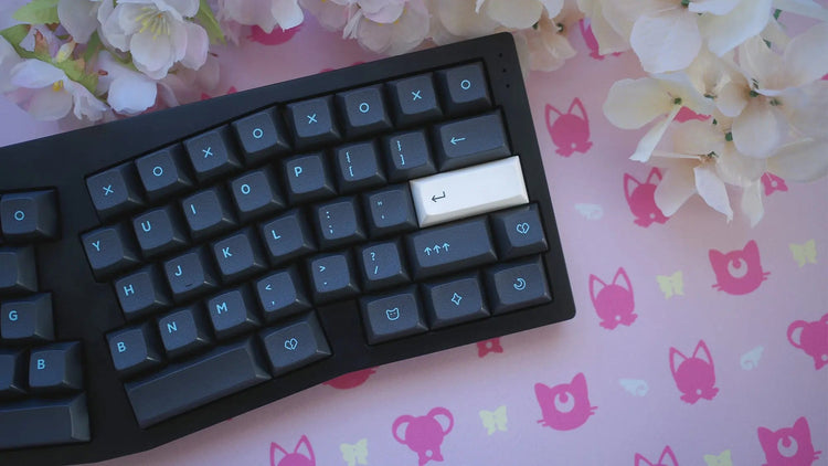 DSS Sad Girl Keycaps | Keycaps by Mintlodica | KS-SG-AK