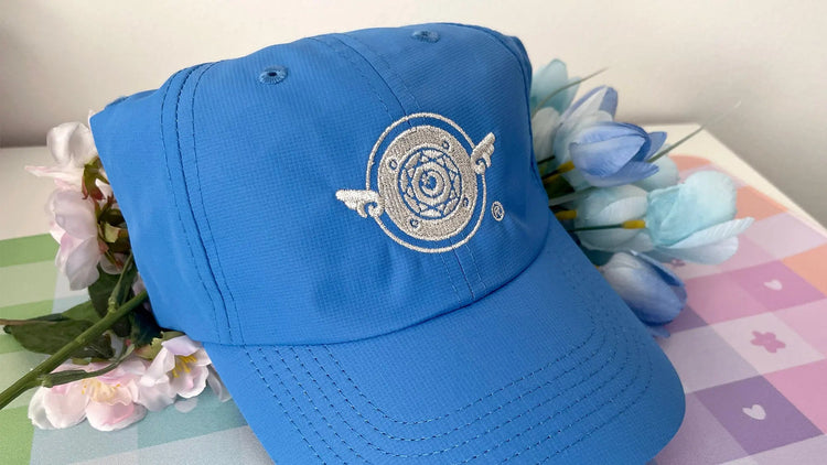 Emblem Hats | Hats by Mintlodica | HAT-LOGO-BLUE