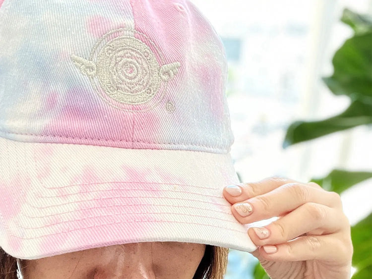 Emblem Hats | Hats by Mintlodica | HAT-LOGO-TIEDYE