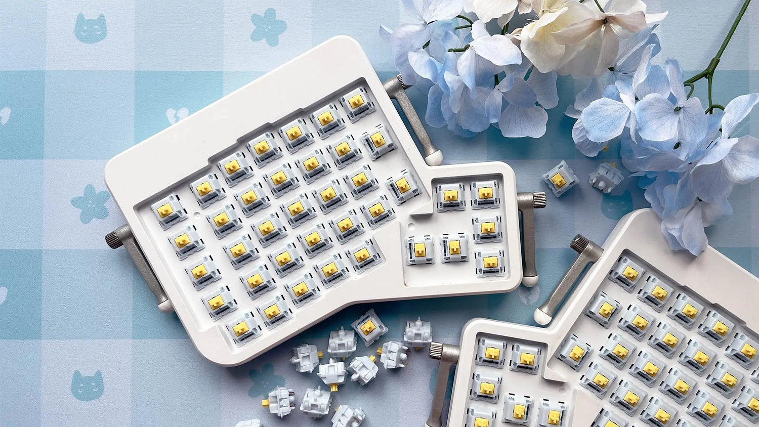 Magic Girl Linear Switches | Mechanical Keyboard Switches by Mintlodica | SW-MG-LINEAR-MILL-40