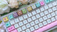 Pastel Dreams Floral Artisans | Floral Artisan Keycaps by Mintlodica | CS-PD-WHITE