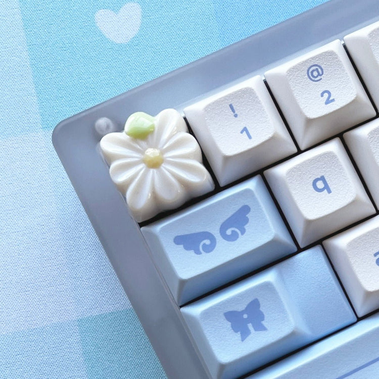 Pastel Dreams Floral Artisans | Floral Artisan Keycaps by Mintlodica | CS-PD-WHITE