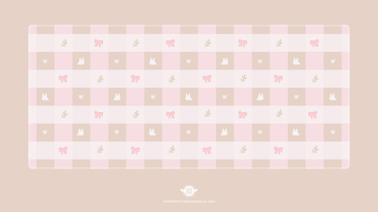 Pastel Picnic 'Bakery' Deskmats | Deskmats by Mintlodica | DM-PP-MINI-BAKERY Group Buy