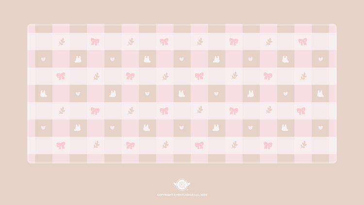 Pastel Picnic 'Bakery' Deskmats | Deskmats by Mintlodica | DM-PP-MINI-BAKERY Group Buy