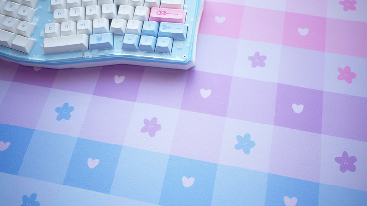 Pastel Picnic 'Bi Pride' Deskmats | Deskmats by Mintlodica | DM-PP-MINI-BIPRIDE Group Buy