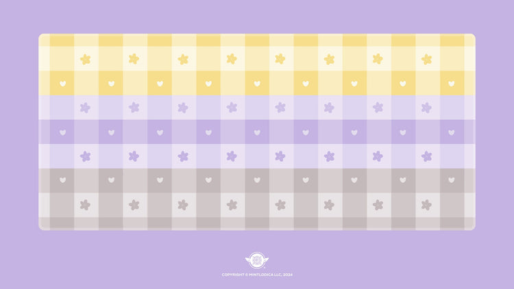 Pastel Picnic 'Nonbinary Pride' Deskmats | Deskmats by Mintlodica | DM-PP-MINI-NBPRIDE Group Buy