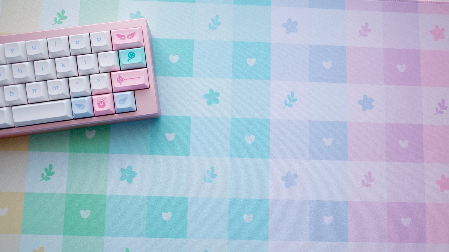 Pastel Picnic 'Rainbow' Deskmats | Deskmats by Mintlodica | DM-PP-MINI-RAINBOW Group Buy