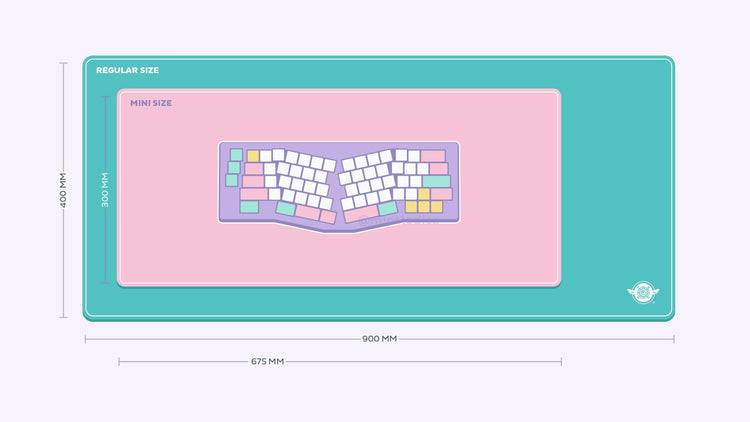Pastel Picnic 'Sakura' Deskmats | Deskmats by Mintlodica | DM-PP-MINI-SAKURA Group Buy