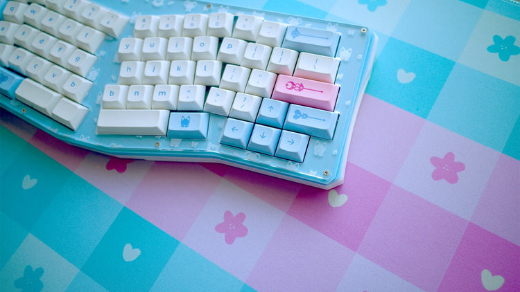 Pastel Picnic 'Trans Pride' Deskmats | Deskmats by Mintlodica | DM-PP-MINI-TRANSPRIDE Group Buy