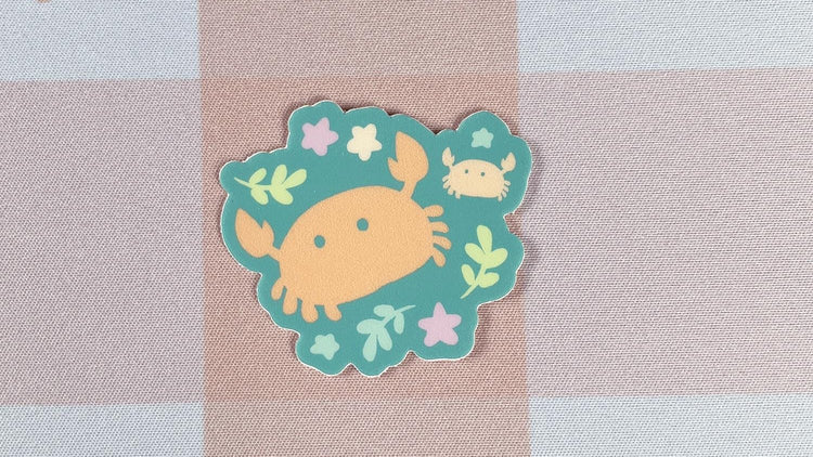 Stickers | Vinyl Stickers by Mintlodica | STICKER-CRABS
