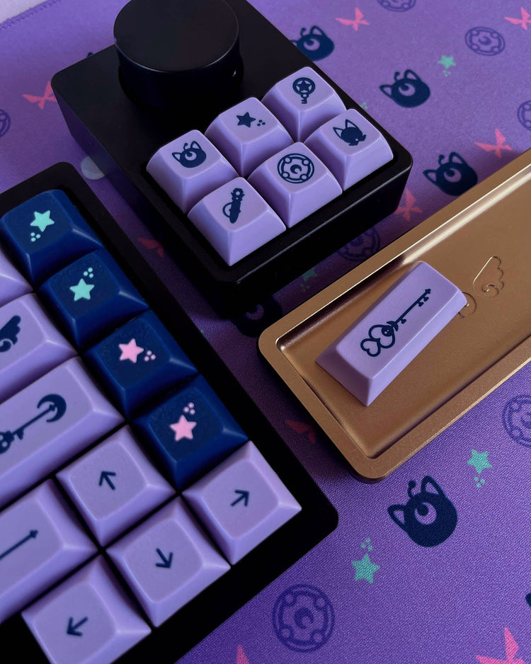 DSA Dark Magic Girl Keycaps | Keycaps by Mintlodica | KS-MG-NOVS Group Buy