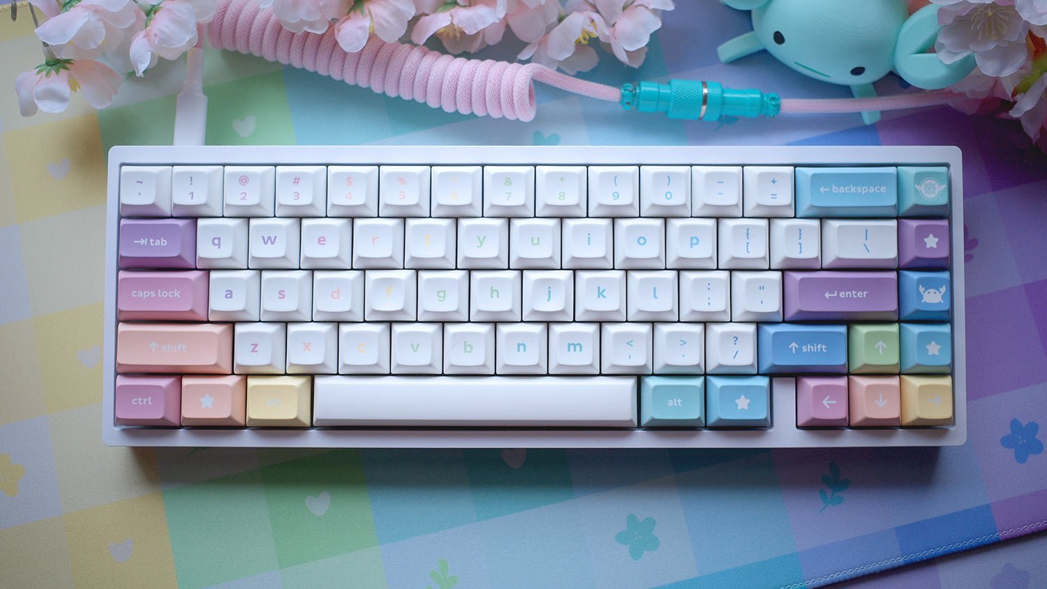 DSA Pastel Dreams Keycaps: EU & North Ireland Shipping ONLY | Keycaps by Mintlodica | KS - PD - BK - EU