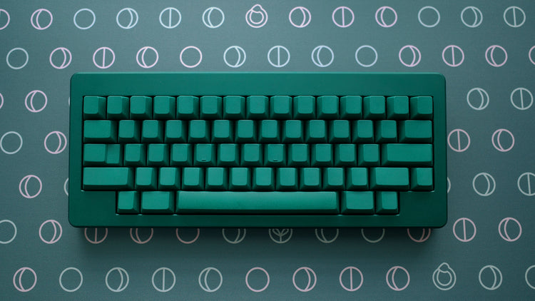 Hunter Green Blank Keycaps