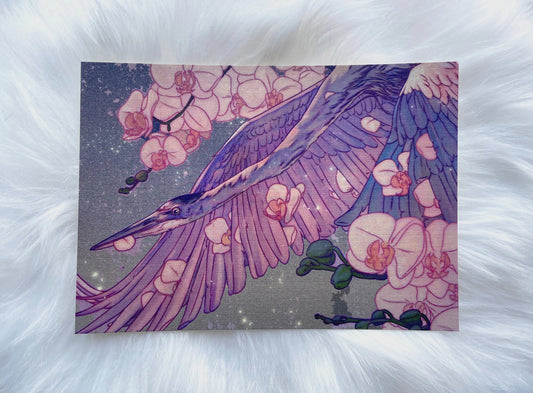 Heron Postcards | Post Cards by Mintlodica | PRINT-AG-HERON