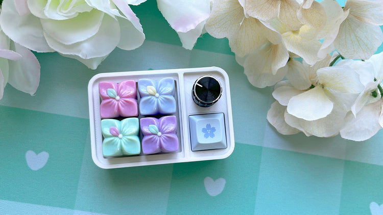 Magic Girl Floral Artisans | Floral Artisan Keycaps by Mintlodica | CS-MG-PINK