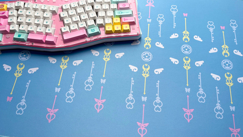 DSA Magic Girl Keycaps by Mintlodica® Bring joy to your workspace!
