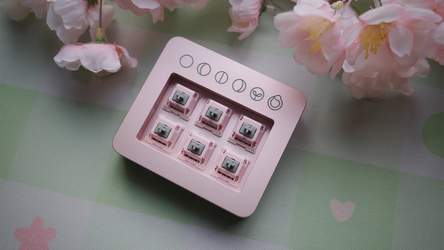 Witch Girl Tactile Switches | Mechanical Keyboard Switches by Mintlodica | SW - WG - TACTILE - 40